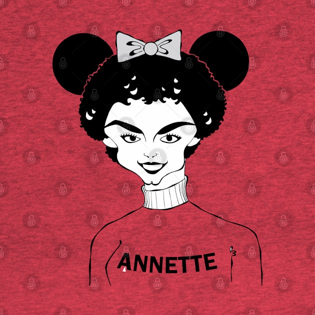 ANNETTE FUNICELLO FAN ART! by cartoonistguy